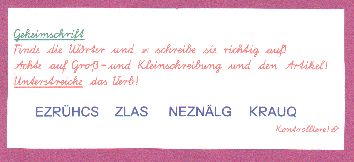 Geheimschrift 1